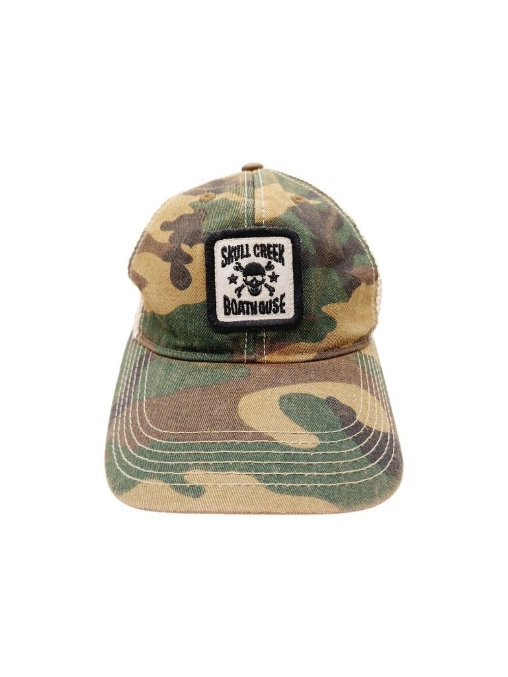 Skull Creek Boathouse Hilton Head Island Hat Legacy Brand Baseball Hat Mesh